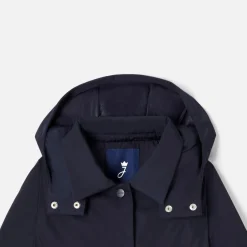 Jacadi Coats And Outerwear|Girl Coats & Puffer Jackets|Girl parka Jacadi Navy