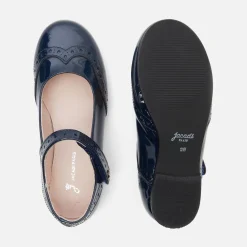 Jacadi Mary Janes, T-Straps And Ballet Flats|Girl patent leather Mary Janes Jacadi Navy