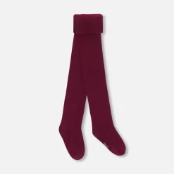 Jacadi Tights, Socks And Booties|Accessories|Girl plain tights Burgundy