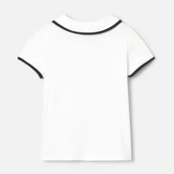 Jacadi T-Shirts, Polo Shirts|Girl polo shirt Jacadi White