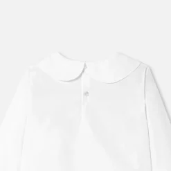 Jacadi Blouses And Shirts|Girl poplin blouse Jacadi White