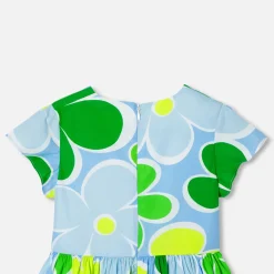 Jacadi Dresses And Skirts|Girl poplin dress White/Multicolour