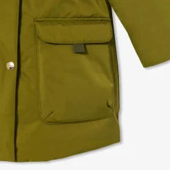 Jacadi Coats And Outerwear|Girl sherpa-lined parka Khaki