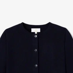 Jacadi Cardigans, Sweaters And Sweatshirts|Girl short cardigan Jacadi Navy