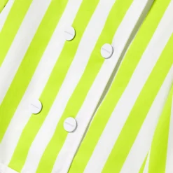 Jacadi Coats And Outerwear|Girl Coats & Puffer Jackets|Girl short jacket White/Green