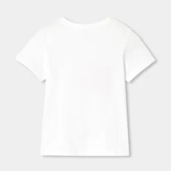 Jacadi T-Shirts, Polo Shirts|Girl short-sleeved T-shirt Jacadi White