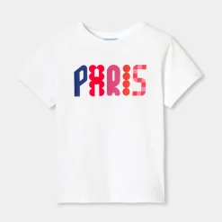 Jacadi T-Shirts, Polo Shirts|Girl short-sleeved T-shirt Jacadi White