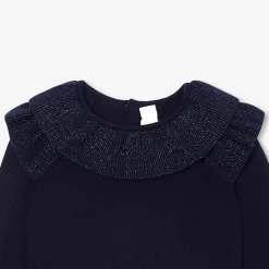 Jacadi Cardigans, Sweaters And Sweatshirts|Girl sweater Jacadi Navy
