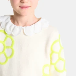 Jacadi Cardigans, Sweaters And Sweatshirts|Girl sweater Jacadi soft white