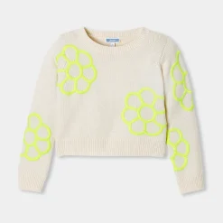 Jacadi Cardigans, Sweaters And Sweatshirts|Girl sweater Jacadi soft white