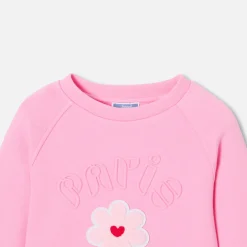 Jacadi Cardigans, Sweaters And Sweatshirts|Girl sweatshirt Soft Pink