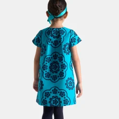 Jacadi Dresses And Skirts|Girl taffeta dress Turquoise blue