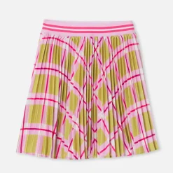 Jacadi Dresses And Skirts|Girl tartan skirt Mustard/Multicolour