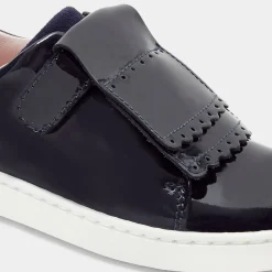 Jacadi Sneakers|Girl tennis shoes with removable tongue Jacadi Navy