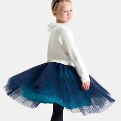 Jacadi Dresses And Skirts|Girl tulle tutu Jacadi Navy
