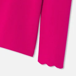 Jacadi Cardigans, Sweaters And Sweatshirts|Girl turtleneck sweater Raspberry