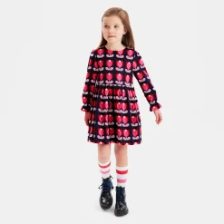 Jacadi Dresses And Skirts|Girl velvet dress Blue/Multicolour