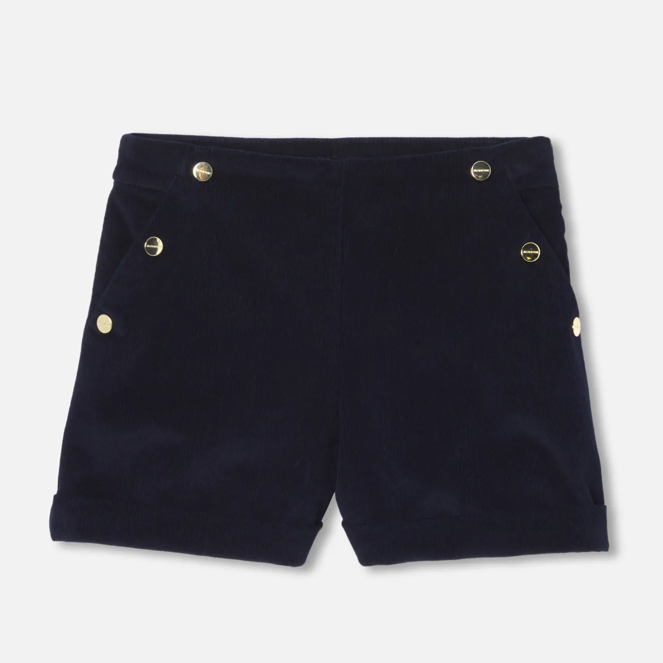 Jacadi Shorts And Rompers|Girl velvet shorts Jacadi Navy