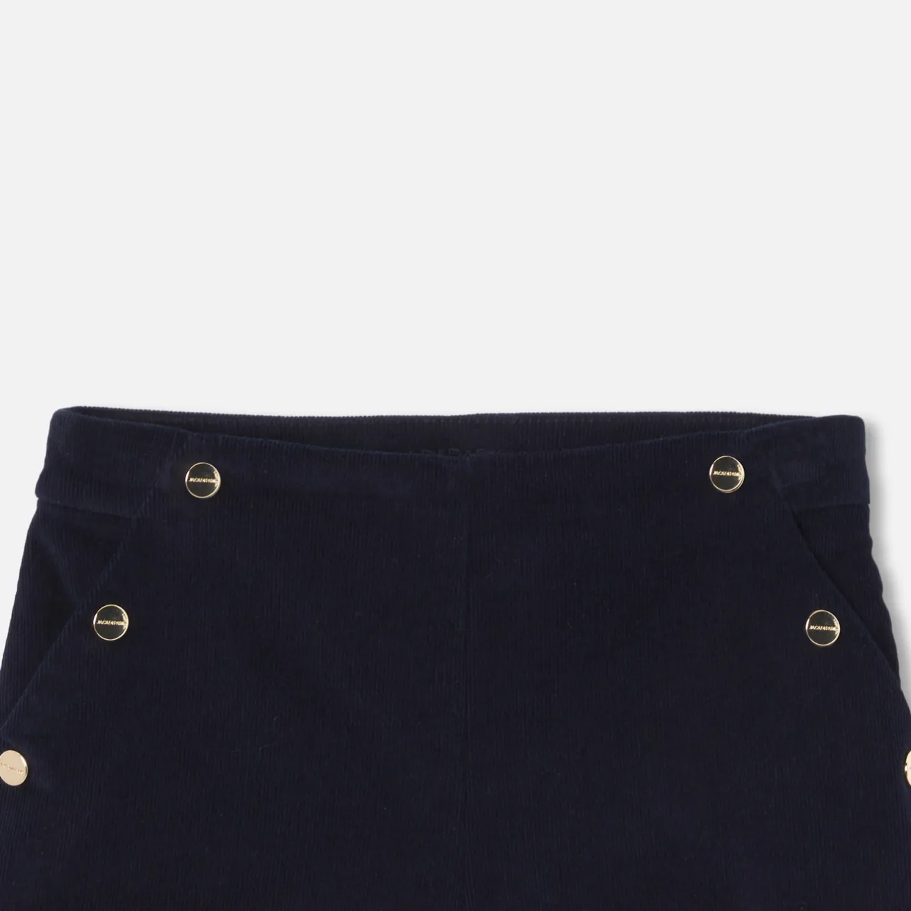 Jacadi Shorts And Rompers|Girl velvet shorts Jacadi Navy