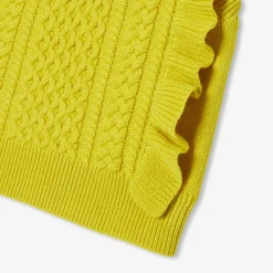 Jacadi Cardigans, Sweaters And Sweatshirts|Girl vest Mustard