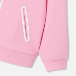 Jacadi Cardigans, Sweaters And Sweatshirts|Girl zip-up sweatshirt Soft Pink