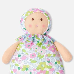 Jacadi Plush And Activity Toys|Plush And Activity Toys|Joséphine doll in Liberty fabric Pink/Multicolour