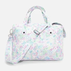 Jacadi Diaper Bags And Toiletry Bags|Diaper Bags And Toiletry Bags|Liberty fabric diaper bag White/Multicolour