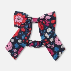 Jacadi Hair Accessories|Accessories|Liberty fabric scrunchie Navy/Multicolour