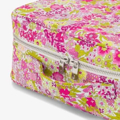 Jacadi Diaper Bags And Toiletry Bags|Diaper Bags And Toiletry Bags|Liberty fabric suitcase Pink/Multicolour