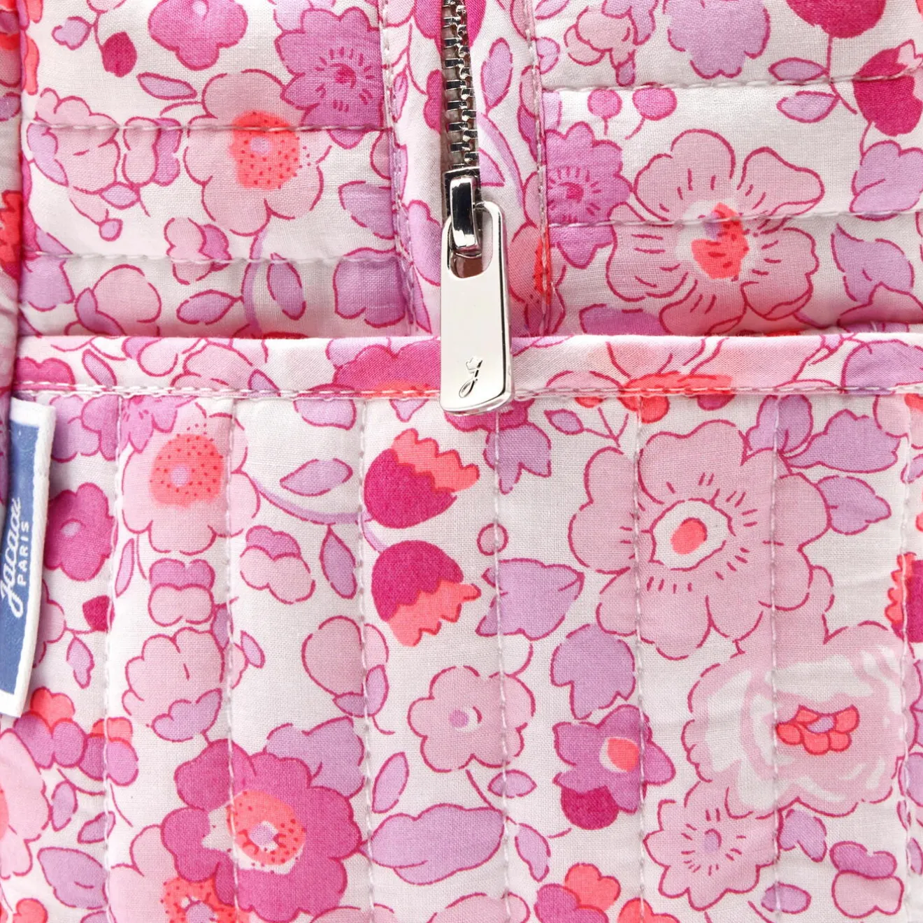 Jacadi Diaper Bags And Toiletry Bags|Diaper Bags And Toiletry Bags|Liberty fabric toiletry bag Pink/Multicolour