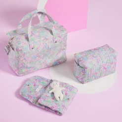 Jacadi Diaper Bags And Toiletry Bags|Diaper Bags And Toiletry Bags|Liberty fabric toiletry bag White/Multicolour
