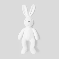 Jacadi Plush And Activity Toys|Plush And Activity Toys|Medium rabbit plush toy Jacadi White