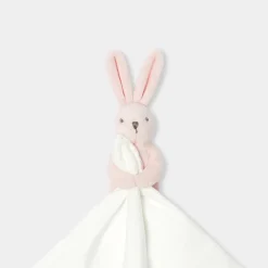 Jacadi Plush And Activity Toys|Plush And Activity Toys|Rabbit plush toy White/Pink