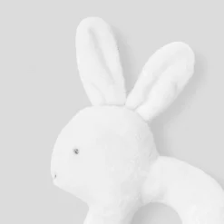 Jacadi Plush And Activity Toys|Plush And Activity Toys|Rabbit rattle Jacadi White