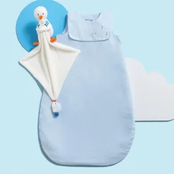 Jacadi Plush And Activity Toys|Plush And Activity Toys|Seagull plush toy White/Blue