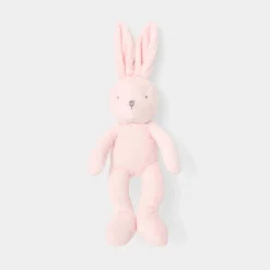 Jacadi Plush And Activity Toys|Plush And Activity Toys|Small rabbit plush toy Jacadi pale Pink